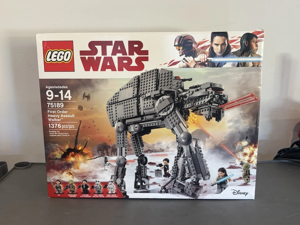 🔥LEGO Star Wars: First Order Heavy Assault Walker (75189) Retired NIB - Image 1 of 4