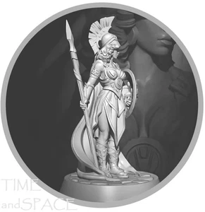 D&D / Display: Female Warrior Figure: 45mm Scale Figure: ABS Plastic [TUmL] - Bild 1 von 4