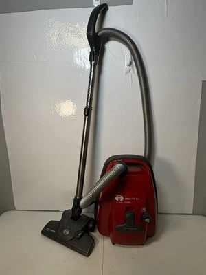 Sebo Airbelt K1 Red Bagged Cylinder Vacuum Cleaner with Accessories Used Cleaned - Image 1 of 4