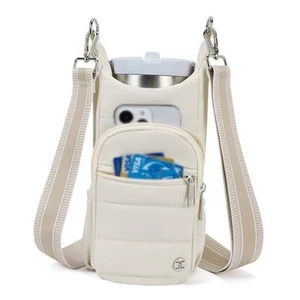 Water Bottle Holder with Strap Crossbody Bags for Women for Walking, Hiking, - Picture 1 of 7