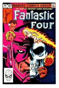 FANTASTIC FOUR 257 (NM 9.4) DIRECT VARIANT / DEATH SKRULL PRINCESS & EMPRESS * - Picture 1 of 2