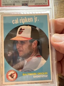 1989 B.B. Cards Magazine- Cal Ripkin Jr.- PSA 9 Orioles #16 Repli-Cards hand-cut - Picture 1 of 5