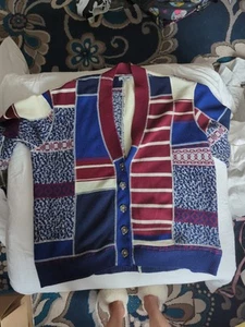 Re/Done Vintage 1990s cardigan Oversized Women's Large Made In USA  - Picture 1 of 8