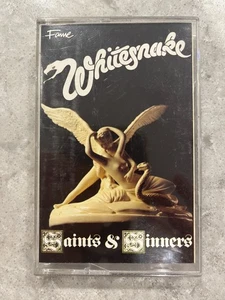 Whitesnake (SAINTS & SINNERS) Cassette Tape - Picture 1 of 3