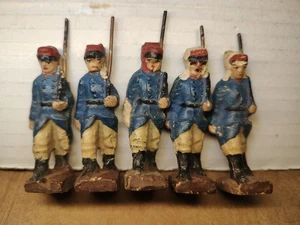 Rare Vintage Compostion Foreign Legion Soldiers - Picture 1 of 3