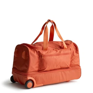 Vera Bradley Women's Adair Rolling Duffel Ripstop Polyester Koi Orange One Size - Picture 1 of 4