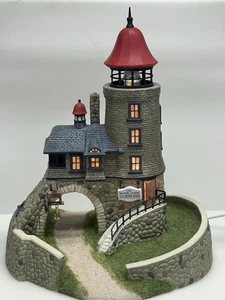 Faro Dept 56 Seasons Bay Mystic Ledge Edición Limitada 2000 Retirado - Imagen 1 de 24