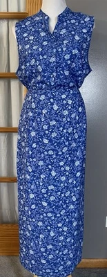 De Colección Judith Hart 2 Piezas Conjunto Floral Para Mujer’s 16 Blusa Falda Midi Cottage Boho Foto 1 de 4