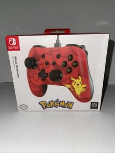 Power A Wired Controller for Nintendo Switch (Pokemon - Pikachu) New Sealed - Picture 1 of 11