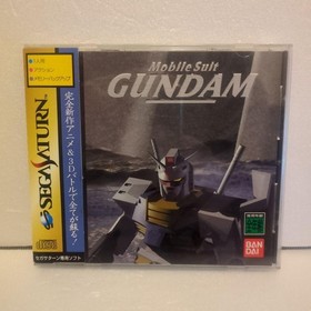 Mobile Suit Gundam Mobilesuit Software For Sega Saturn JPN Vintage Limiited Edit