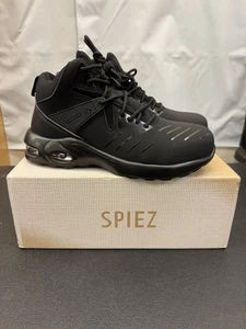 spiez mens 7.5 Steel Toe Work Shoe Casual Work Shoes Nice - Picture 1 of 7