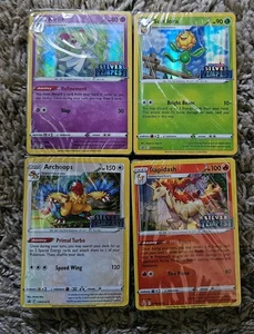 Pokemon Silver Tempest Prerelease Promo Sealed Sunflora Rapidash Archeops Kirlia - Bild 1 von 1