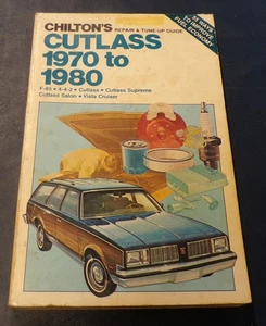 Chilton’s Repair & Tune-Up Guide Oldsmobile Cutlass Vista Cruiser (1970-1980) - Picture 1 of 1