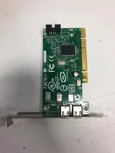 Tarjeta controladora Dell H924H doble puerto IEEE-1394 PCI FireWire 0H924H - Imagen 1 de 3