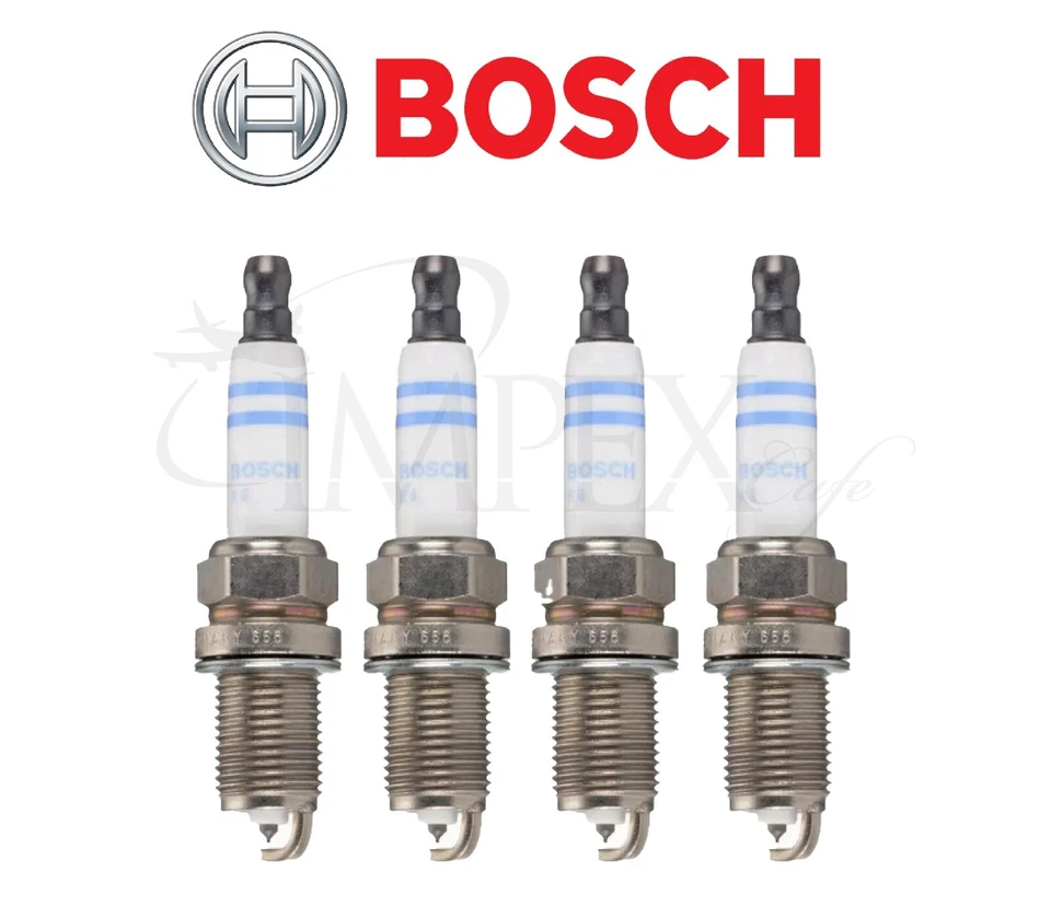 4 bujías dobles de iridio Bosch para Chevrolet Cruze L4-1,8 L 2011-2015 Foto 1 de 1