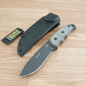 TOPS Cochise Ranger Fixed Knife 4.5" 1095 High Carbon Steel Full Blade Micarta - Picture 1 of 12