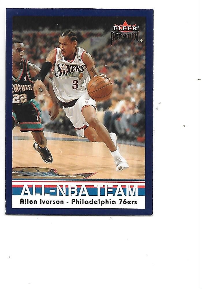 アイバーソン　カード　Allen Iverson 02-03 Fleer アイバーソン カード Allen Iverson 02-03 Fleer 2002-03 Fleer