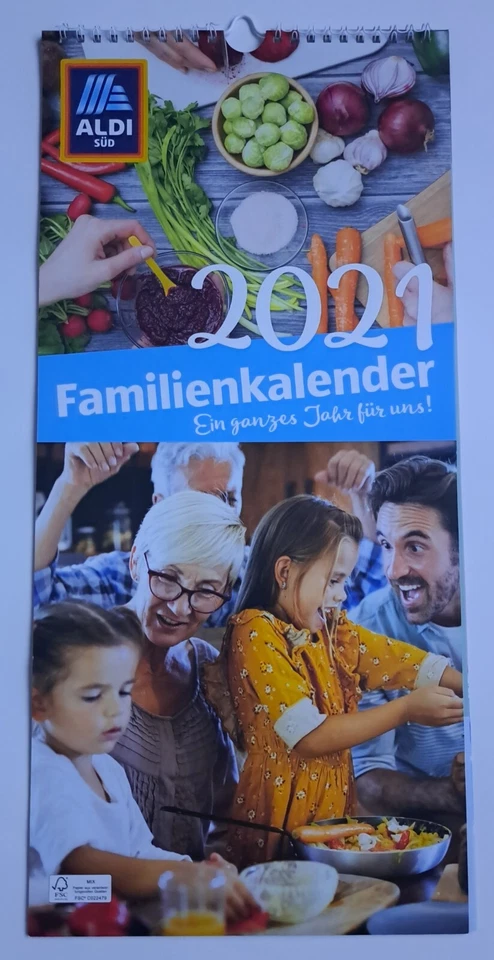 Familienkalender 2021 (Aldi) - Bild 1 von 1
