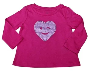 Camiseta Top GAP Niños Niñas Rosa Corazón Manga Larga 6-12 Meses Precio de venta sugerido por el fabricante 8,99 GBP - Imagen 1 de 4