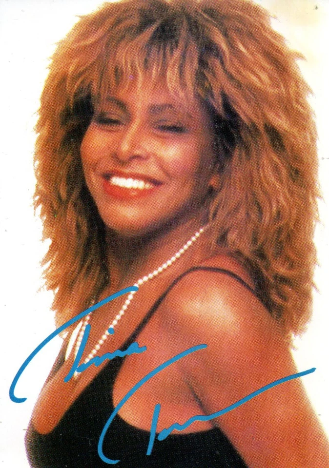 Autogramm - Tina Turner - Bild 1 von 1