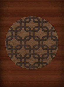 Yellow Rectangles Loops Rounded Squares Transitional Area Rug Geometric DV7 - Picture 1 of 12
