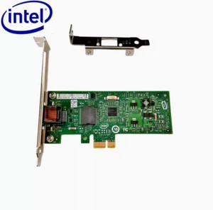 Intel Gigabit CT PCI-E Network Adapter EXPI9301CTBLK Data Transfer Rate 1000Mbps - Picture 1 of 6
