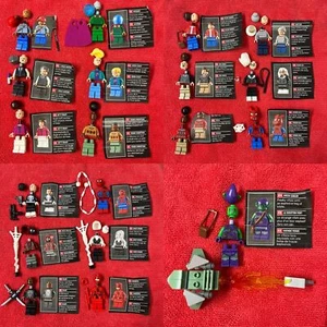 🔥Lego 76178 Daily Bugle Lot 24 Minifigures MiniFig Daredevil Punisher Spiderman - Picture 1 of 10