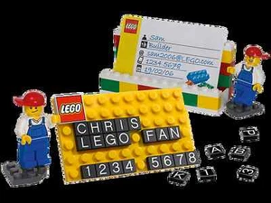 LEGO® 850425 SOPORTE PARA TARJETAS DE VISITA NUEVO EMBALAJE ORIGINAL_ESCRITORIO SOPORTE PARA TARJETAS DE VISITA NEW MISB SIN PRECIO BASE - Imagen 1 de 3