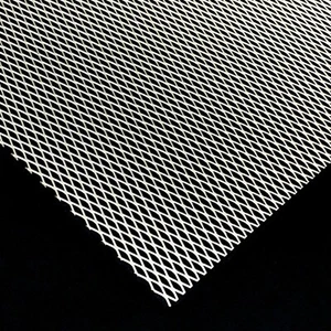 Aluminium 1mm Streckgitter Rautenmuster Rhombusmaschen Streckmetall 12x5x1x1 - Bild 1 von 3
