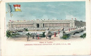 1904 St. Louisiana Kauf Ausstellung Palast der Textilien - udb - Bild 1 von 2