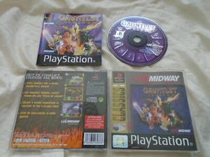 Gauntlet Legends PS1 (COMPLETE) arcade RPG Sony Playstation black label - Picture 1 of 2