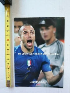 CARTOLINA PROMOCARD  PC 6574  CAMPIONI DEL MONDO 2006 DEL PIERO - Picture 1 of 1