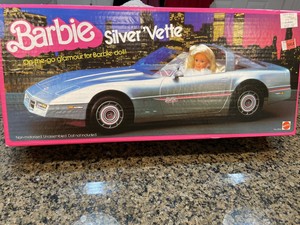 pink barbie corvette 1990