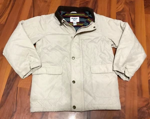 OshKosh B'Gosh Child's Quilted Fleece Blanket lined Barn Chore Jacket Sz 12 - Picture 1 of 7