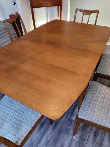 MID CENTURY DINING TABLE by JOHN VAN KOERT DREXEL PROJECTION Cover