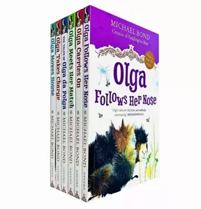 Olga Da Polga Series 6 Books Collection Set by Michael Bond Pack Meets Her Match - Picture 1 of 1