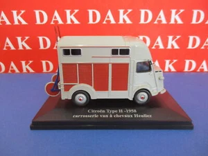 Die cast 1/43 Modellino Furgone Citroen Type H Trasporto Cavalli 1958 by Eligor - Foto 1 di 4