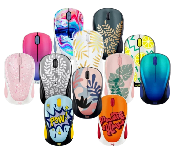 Logitech M317 Wireless Optical Mouse Many New Colors To Choose From M325 M185 - Image 1 of 4