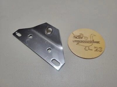 Harley Davidson Chrome Single Headlight Mount Bracket Narrow Glide FX XL Sporty - Image 1 of 4