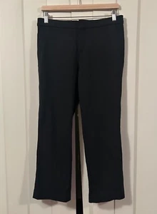 Scanlan Theodore black cropped virgin wool pants, size 10 - Picture 1 of 7