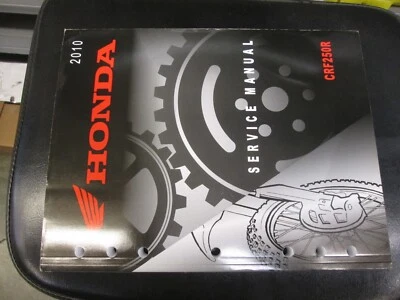 Used Honda 2010 CRF250R CRF 250 R Shop Repair Service Manual OEM 61KRN53 - Image 1 of 3