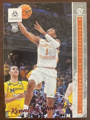 2022-23 Chronicles Draft Picks Luminance #17 Kennedy Chandler Rookie Pink Foil - Image 1 of 2