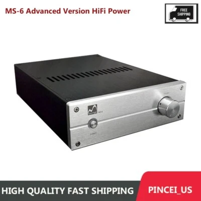 MS-6 Versione Avanzata Amplificatore di Potenza HiFi LM3886 Amp 100W+100W IC Integrato - Immagine 1 di 4