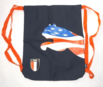Puma USA United States National Soccer Team Gym Bag Back Bag America Nice Clean - Image 1 of 4