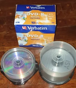 CD DVD Rohlinge Skype ISY Verbatim (bedruckbar) "Sie Beschreibung " - Bild 1 von 4