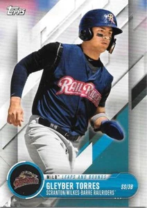 Topps Pro DeBut Gleyber Torres 2018 saltos y límites - Railraiders - #lb-gt - Imagen 1 de 1