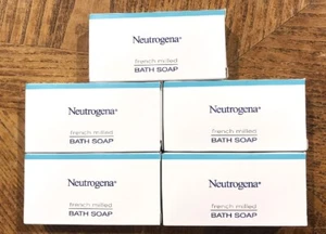 5er-Pack brandneu NEUTROGENA französisch gefräste Badeseife verpackt kostenloser Versand - Bild 1 von 3