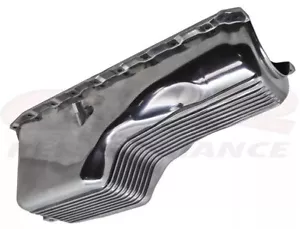 For 1991 + Chevy Big Block 396 402 427 454 Gen 5 / 6 Polished Aluminum Oil Pan - Foto 1 di 2