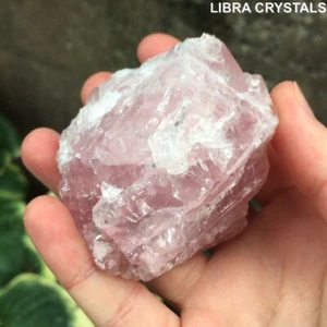 Rose Quartz Natural Raw Crystal for Love Healing Heart Awakening - Picture 1 of 10
