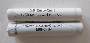 Kurs-Münzen Deutschland 1 Cent, 1 kompl. Rolle 2023, 50 Stück D STGL. - Bild 1 von 1